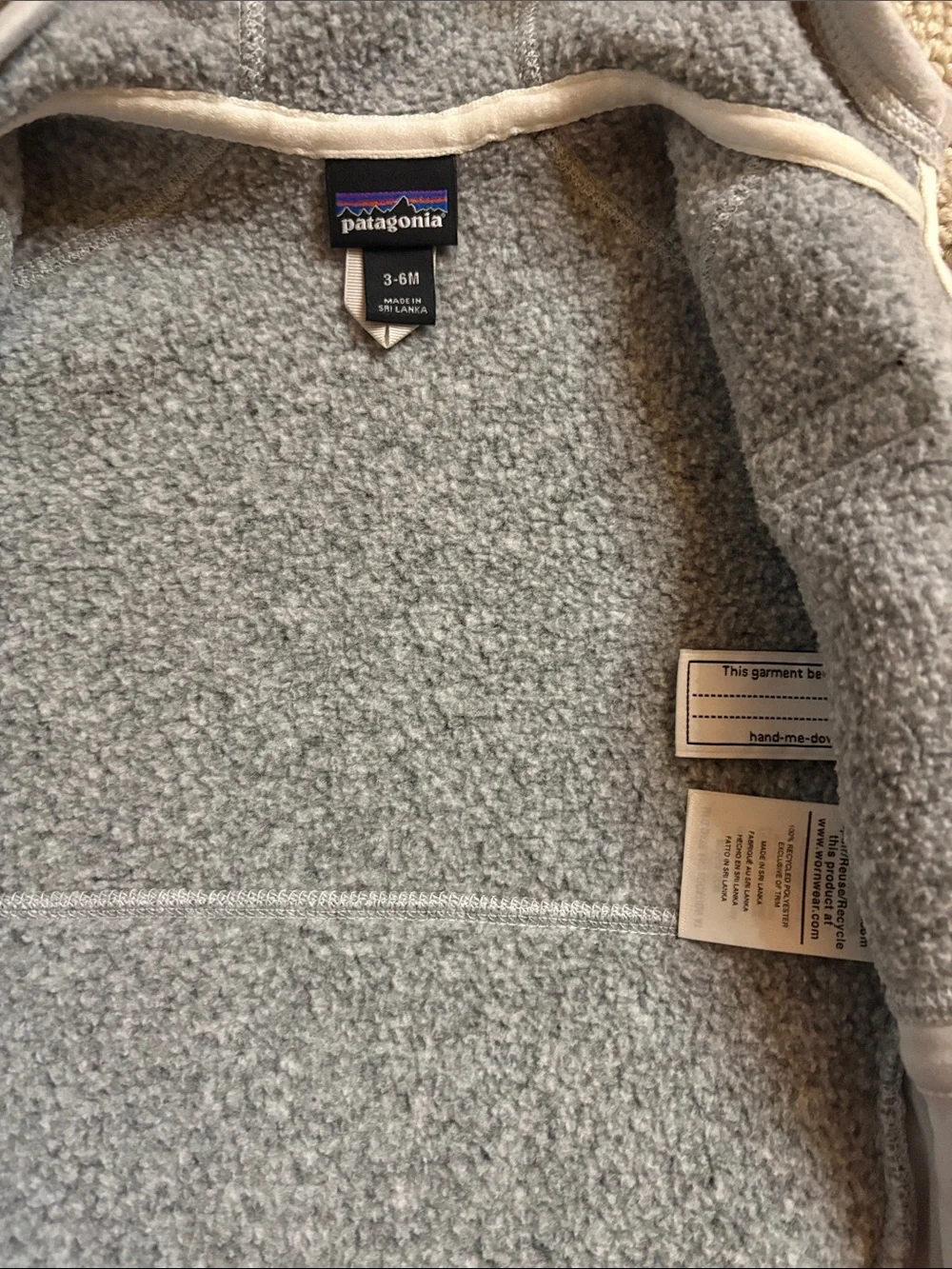 Patagonia baby 3-6 months EUC